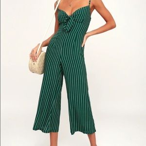 BNWT Faithfull the Brand Presley Jumpsuit Paseo Stripe Large/US8